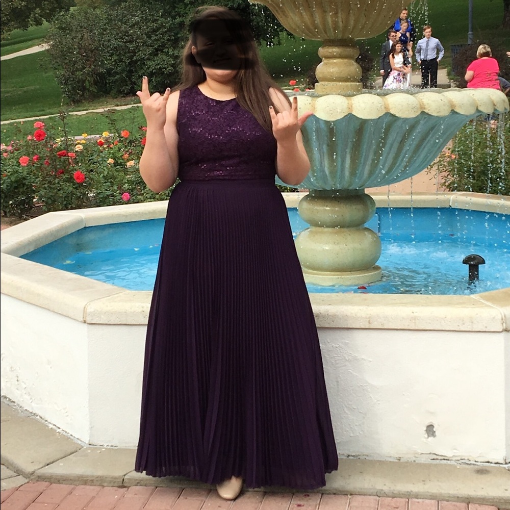 David’s Bridal homecoming dress